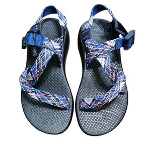 Chaco Z/1 Classic Sandals Womens Sz 6 Festival Collection Black Blue